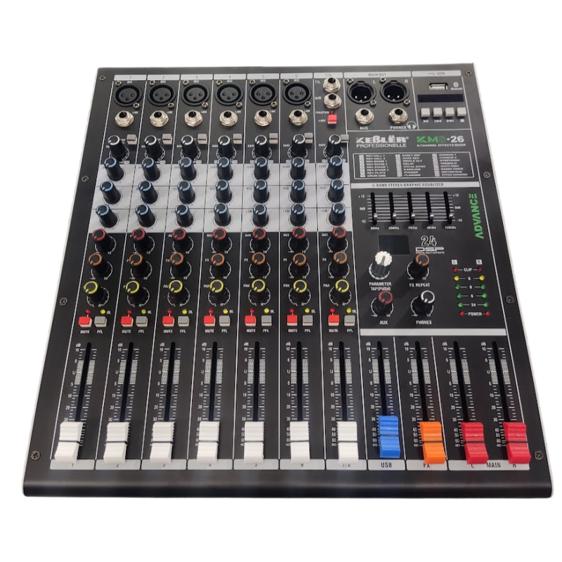 CONSOLA 8 CANALES KEBLER