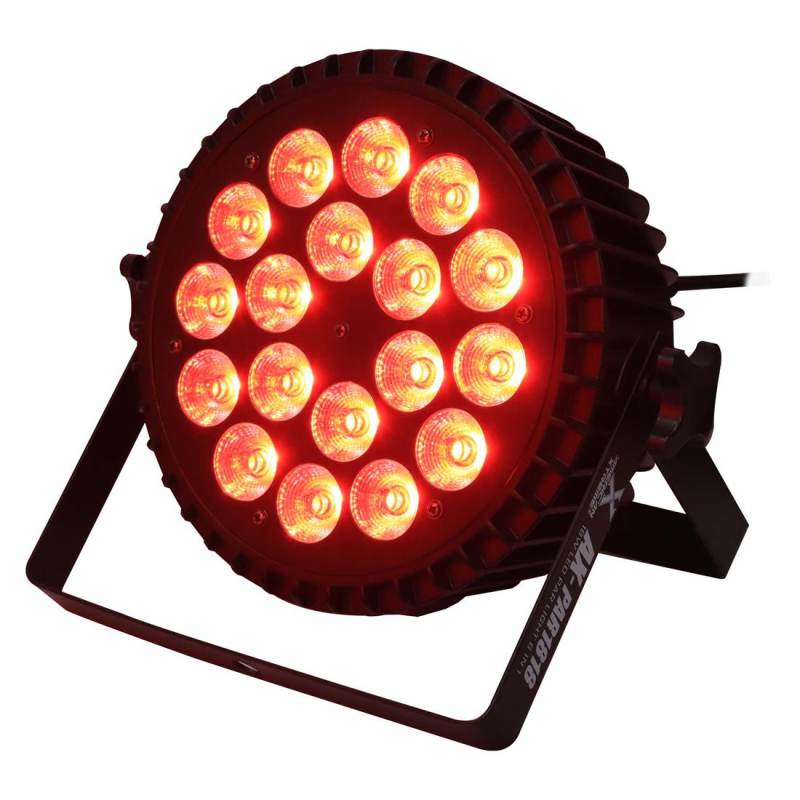 TACHO PAR LED 18X18 6 EN 1 AMERICAN XTREME 6 EN 1 RGBWA+UV