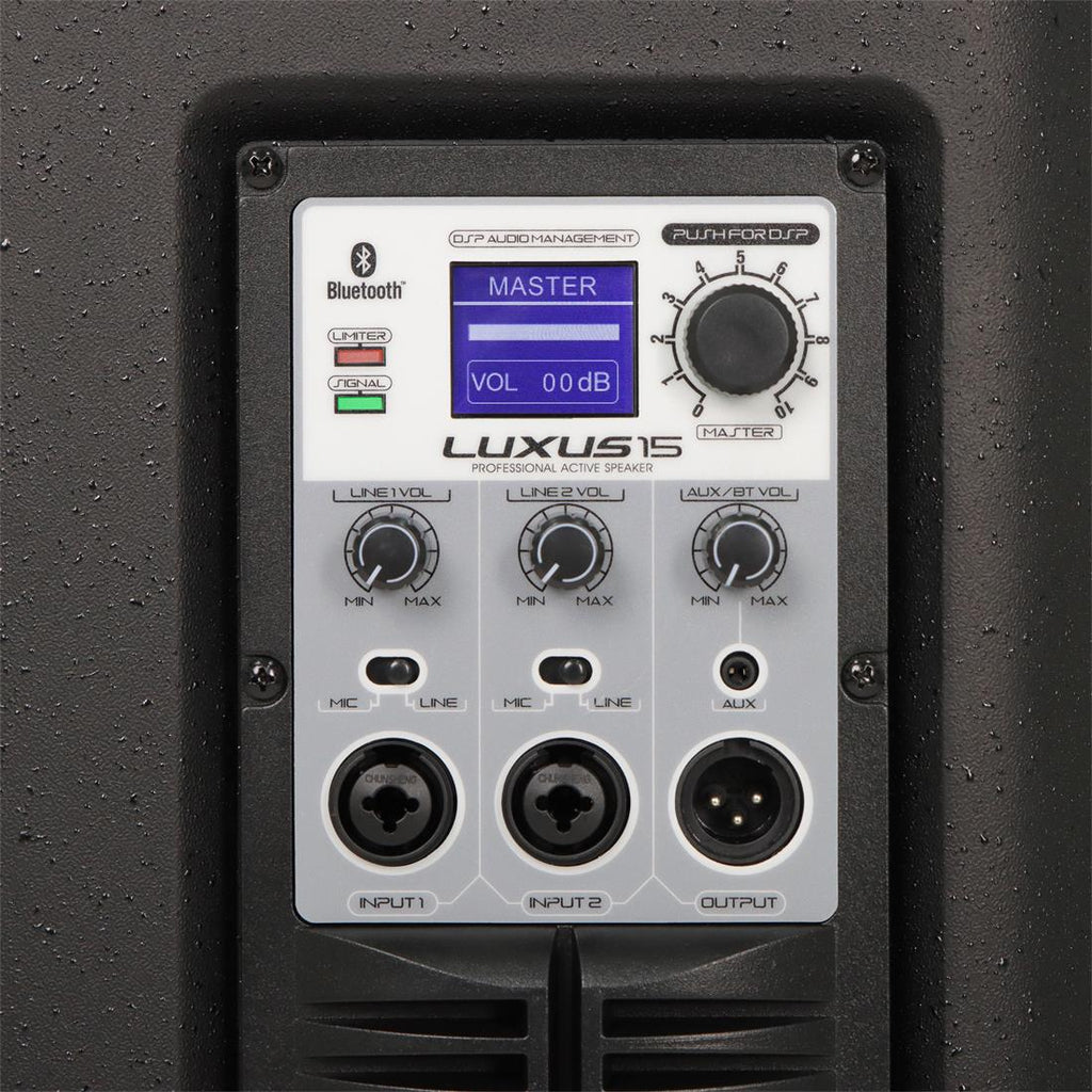 CAJA AMPLIFICADA GROBER LUXUS DE 15 /DSP 2400W/BT