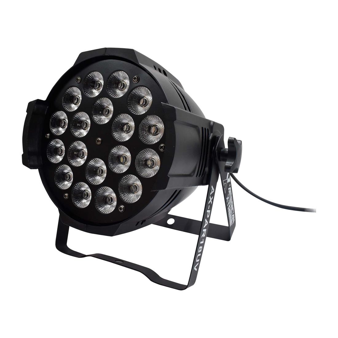 TACHO LED AMERICAN XTREME  18X12W/6 EN 1 RGBWA+UV